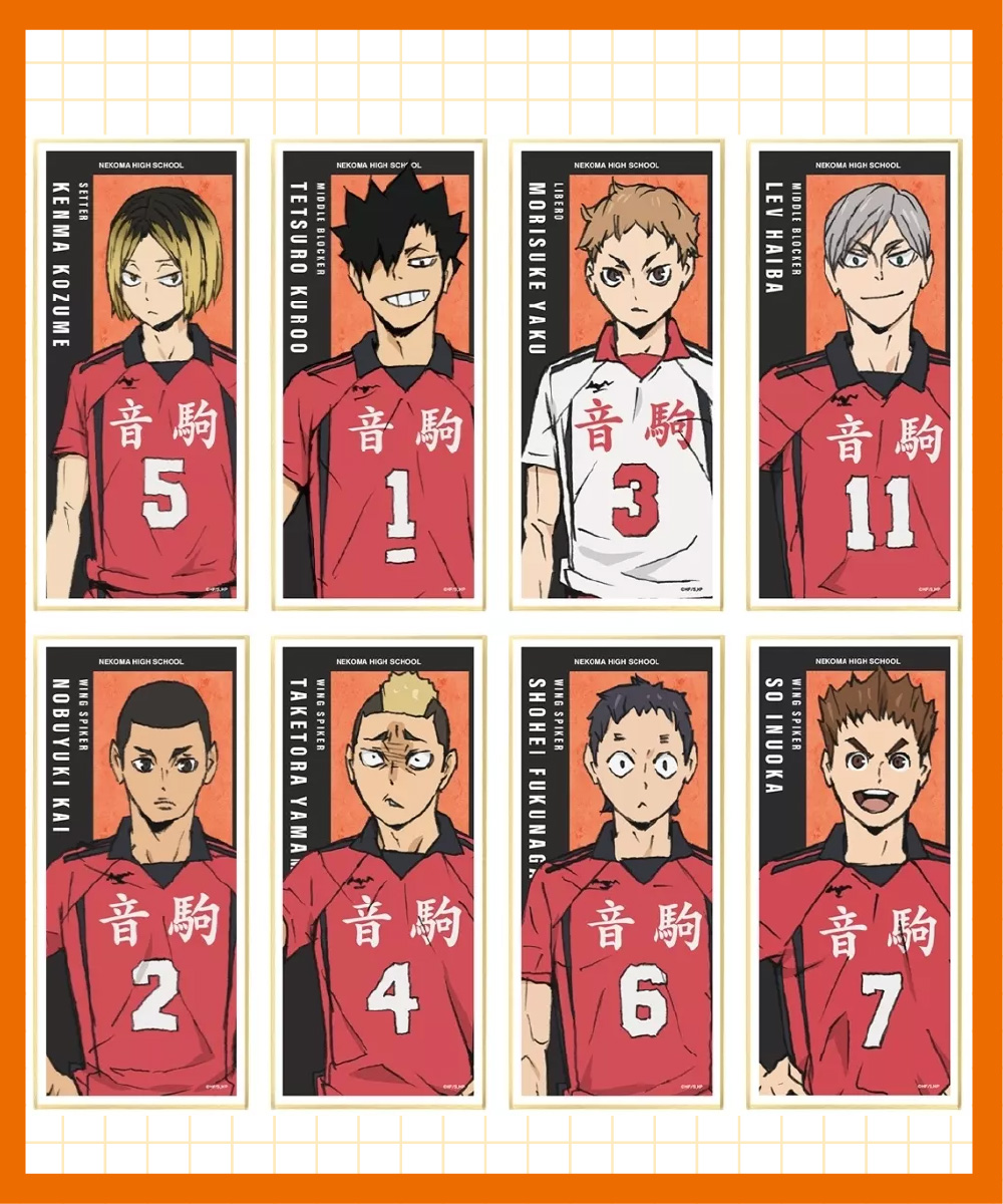 【限量】《劇場版 排球少年!! 垃圾場的決戰》附立架色紙 Ver.B